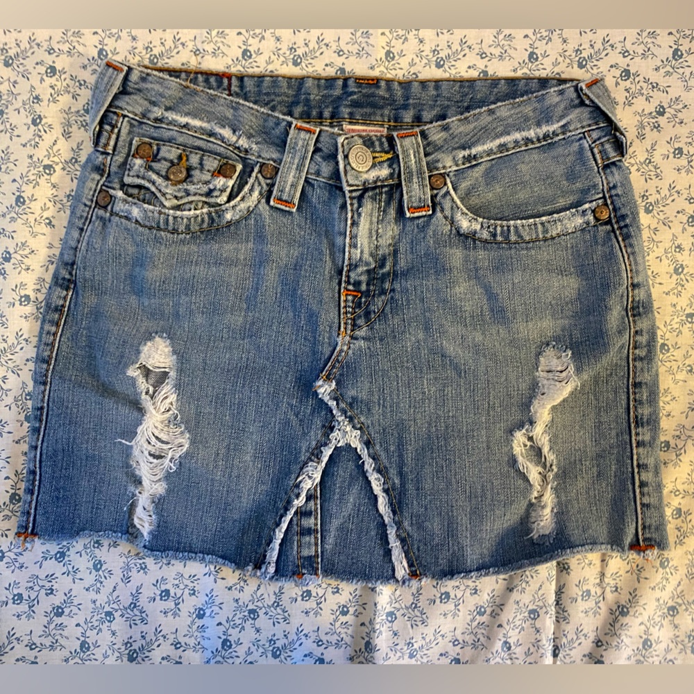 true religion skirt